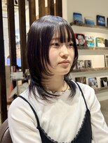 アイドットプラスフェリシア 表参道(i.+FERiCIA.)&nbsp;レイヤーウルフカット/ミディアムウルフ/顔まわりレイヤーカット