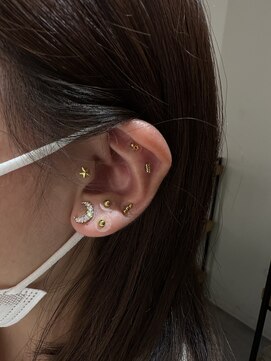 ルプラス(le place.) 耳つぼジュエリー