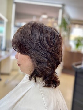ビーワンヘアー 藤井寺 土師ノ里(B1hair) クセを活かしたスタイル