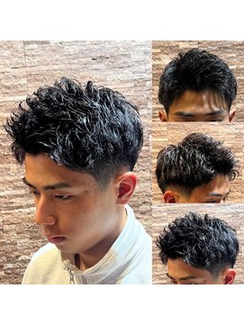 アールドボーテ 理容室(R de Beaute) 銀座 スパイキーショート