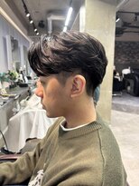 ミューバイケンジ(miu by KENJE)&nbsp;miu&宇都宮良太　メンズ必見ニュアンスパーマ