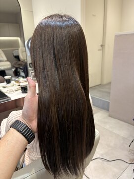 クララ 守谷店(CLALA) オリーブベージュ×髪質改善