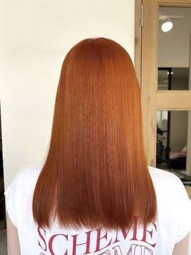 リコヘアー(LiCO HAIR) 那覇/イメチェン/ピンクベージュ/アンブレラカラー/前髪