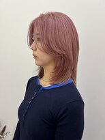 モアバイクリップス 湘南台(moa by clips) ベイビーピンク×顔まわりレイヤー