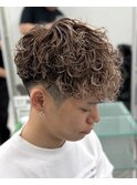 心斎橋メンズ/スペインカールメッシュ