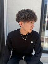 メンズバイココテラス 豊中(men's by cocoterace)&nbsp;メンズ/波巻きパーマ／ハイライト