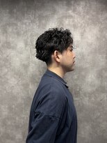 スピン 本八幡(SPIN)&nbsp;MEN’S HAIR/サーフカール/刈り上げセンターパート/本八幡