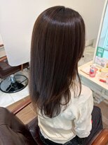 ミリア 茅ヶ崎店(Mirea) ダークパープル/ナチュラルショート/夏/ミルクブラウン/茅ヶ崎