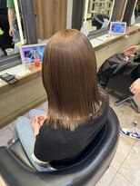 ケンジ 横須賀中央(KENJE)&nbsp;横須賀ダブルカラーマロンベージュ