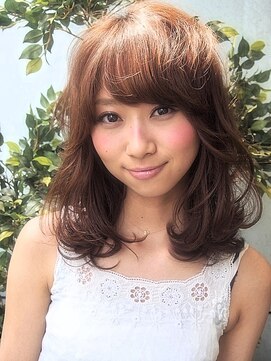 ヘアメイク フレンシア(hair make flencia) フェザーミディー