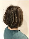グレージュハイライト