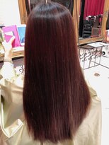 大嶋直樹の美容室 表参道&nbsp;高難易度縮毛矯正＝手で乾かしただけです。本当です。