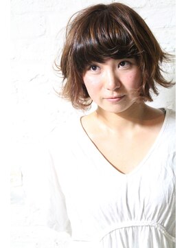 ブルー(Blu) 【Blu hairclinic&design】外ハネ bob☆