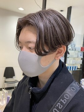 ゼスト フィーノ(ZEST fino) センターパート×柔らかブラウン