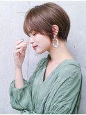 ショートヘア ショートカット ruen くびれショート ショートボブ