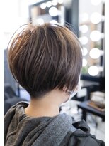 シャロン(SHARON)&nbsp;【SHARON原宿】オススメ人気ハンサムショート×カーキアッシュ