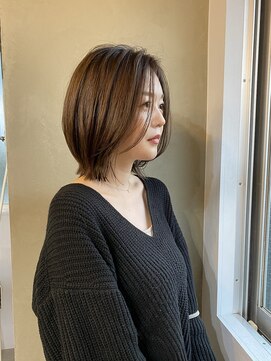 シセイ 青山(SHISEI) 切りっぱなしボブ/ボブウルフ/レイヤー［南青山］