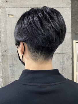 ココ 本八幡(KOKO) □カルマパーマ#ベリーショート#ウルフ#アッシュブラック