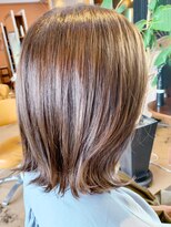 ビーポッシュ ジャスパー店(Be Posh)&nbsp;20代30代大人可愛いハイライト艶感ミルクティーブラウン