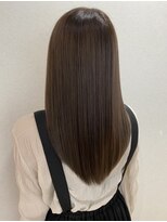 ジーナ 本八幡(Zina)&nbsp;髪質改善＊顔周りレイヤーグレージュ＊美髪【Zina 本八幡】