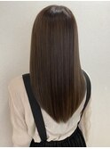 髪質改善*顔周りレイヤーグレージュ*美髪【Zina 本八幡】