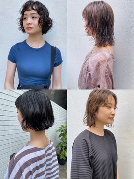 フェンヘアーアイス 中目黒(Fen.hair ici) うるツヤヘルシースタイルくせ毛風カール前髪うる艶髪モテ髪