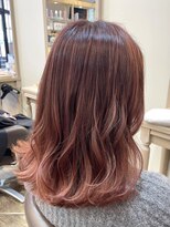 アルターリール(aL ter Rire)&nbsp;イメチェン/フルバング/似合わせカット/レッドブラウン/中村郁未