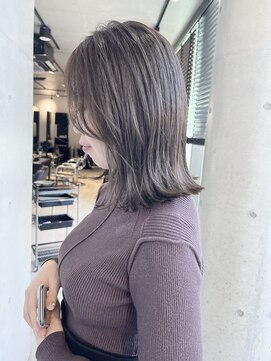 アルテ(ARTE) 【ARTE表参道/青山】顔まわりレイヤーセミロング×透明感