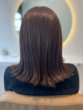 グロウ レランテ(GLOW lelante) 外ハネロブ　髪質改善カラー　イルミナカラー　降旗