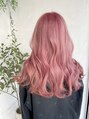 トレヘアー 京都 烏丸(tRe hair) ペールトーンのピンクから水色、ホワイトまで幅広くお任せ♪