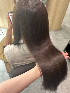 テラスヘア 新潟駅南(TERRACE hair) 【艶髪】ミルクティーベージュ