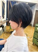 丸みショート くびれショート ショートボブ マッシュショート