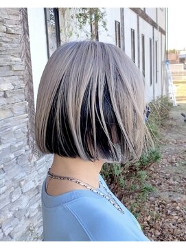 ルプラ ガーデン(le-pla garden) アンブレラカラー#ボブ#ショート#切りっぱなし#豊橋#豊川#田原