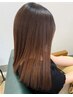 【当店人気No1・美髪トリートメントスパ】カット＋ストレート＋ヘッドスパ