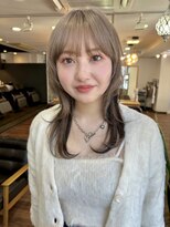 リコバイアフロート(riko by afloat)&nbsp;ローライト/デザインカラー/ブリーチ/ウルフ/ハッシュカット/