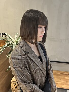 ボン マール ヘアー(Bon Male hair) 【切りっぱなしボブ】