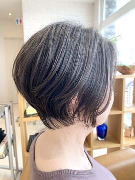 ヘア スパ ビューティー エールフォルム(HAIR SPA BEAUTY YELLFORME) 前下がりショートボブ