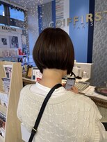 コワファースト 大分(COIFF1RST)&nbsp;おしゃれ！切りっぱなしミニボブ