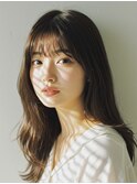 イメチェン/美髪/外ハネボブ/ワイドバング/髪質改善/縮毛矯正