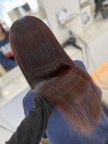 シャルム バイ アローズ 久留米店(CHARM BY AROSE)&nbsp;Spring brown！大人可愛い透明感ピンクブラウンカラー