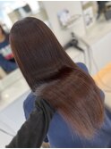 Spring brown!大人可愛い透明感ピンクブラウンカラー
