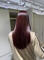 ムーム(Momb)&nbsp;ブリーチなしダブルカラー室内でもしっかり色味が出ます◎