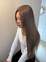 ココルアナ(coco luana)&nbsp;グレージュ/海外風/ケアブリーチ/髪質改善/ハイトーン/学割