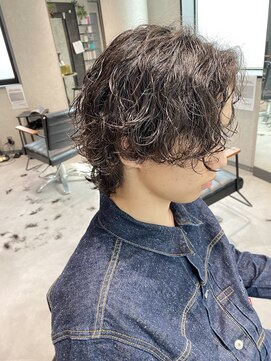 ネクストネオ 静岡(NEXT NEO) NEXT NEO【櫻田】センターパートウルフ 波巻きスパイラル