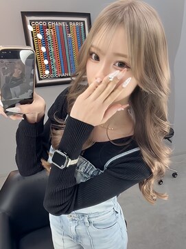 イル 大阪淀屋橋(i'll) ハイトーンカラーミルクティーベージュケアブリーチ