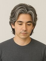 バース 梅田中崎町店(BIRTH)&nbsp;メンズハイライトバレイヤージュメッシュ