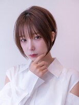 ケアリー 練馬(Carelly)&nbsp;デザインカラー/レイヤーカット/ウェットヘア/オリーブベージュ