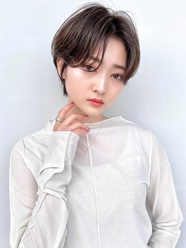 クレム 博多駅店(ChLem) ハンサムショート 前髪長め クールショート 博多ショート