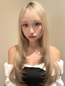 ベル 表参道Terrace(Belle) 韓国レイヤー×ブロンドカラー×表参道×原宿×渋谷×ハイトーン