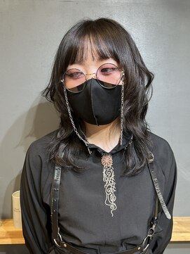 チェリーコーク ウブ(CHERRY COKE ubu) ~伸ばし途中でもウルフカット~